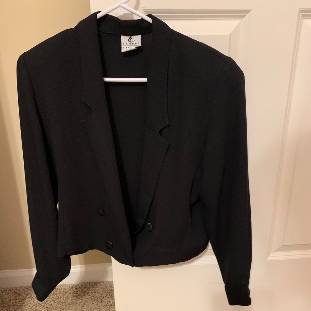 EUC Jacket/Blouse: Bolero-Style, Lightweight, Vintage Campus Casuals - Picture 6 of 14